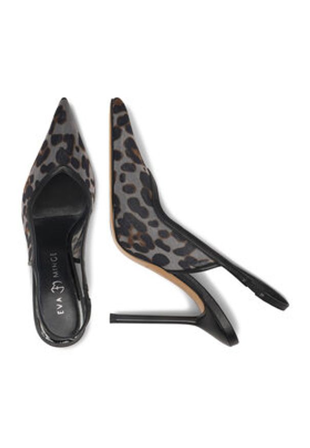 Eva Minge Szpilki EO-LUCY-LT1677-26-3 Czarny. Kolor: czarny. Materiał: materiał. Obcas: na szpilce