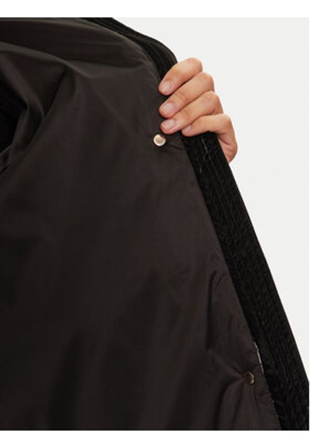 Elisabetta Franchi Kurtka zimowa PI-79Z-46E2-V650 Czarny Regular Fit. Kolor: czarny. Materiał: syntetyk. Sezon: zima