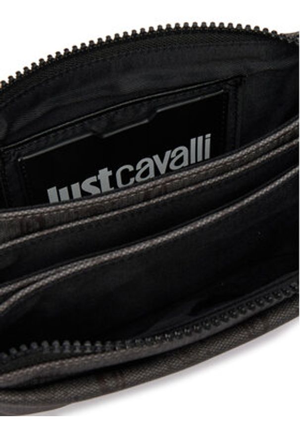 Just Cavalli Nerka 80QA4B43 ZSD82 Szary. Kolor: szary. Materiał: skóra