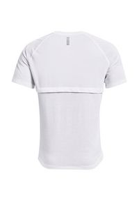 Under Armour T-Shirt UA STREAKER TEE 1361469 Biały Regular Fit. Kolor: biały #6