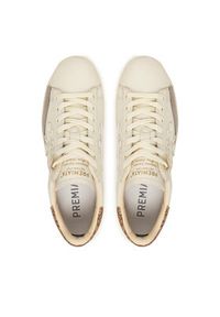 Premiata Sneakersy Stevend Var 8059 Kremowy. Kolor: kremowy. Materiał: skóra #2