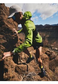 4f - 4F Kurtka do biegania męska - oliwkowa M. Kolor: oliwkowy, wielokolorowy, brązowy. Sport: fitness, bieganie #1