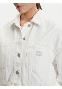 Tommy Jeans Kurtka jeansowa DW0DW21979 Biały Oversize. Kolor: biały. Materiał: bawełna #4