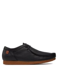 Mokasyny Clarks. Kolor: czarny