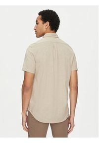 Polo Ralph Lauren Koszula 710798291020 Beżowy Regular Fit. Typ kołnierza: polo. Kolor: beżowy. Materiał: bawełna #3