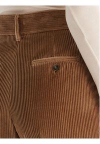 Weekend Max Mara Spodnie materiałowe Tania 2525136092 Brązowy Wide Leg. Kolor: brązowy. Materiał: bawełna #4