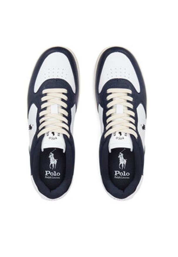 Polo Ralph Lauren Sneakersy Masters Crt 809945252001 Granatowy. Kolor: niebieski. Materiał: skóra