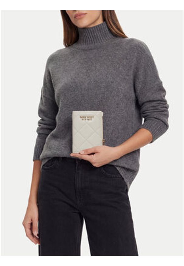 Nine West Portfel CEO-NW-W1-006-SS26 Beżowy. Kolor: beżowy. Materiał: materiał