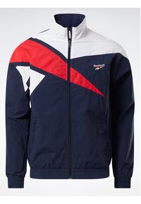 Reebok Bluza Classics Vector Track Top H54456 Niebieski Regular Fit. Kolor: niebieski. Materiał: syntetyk #4