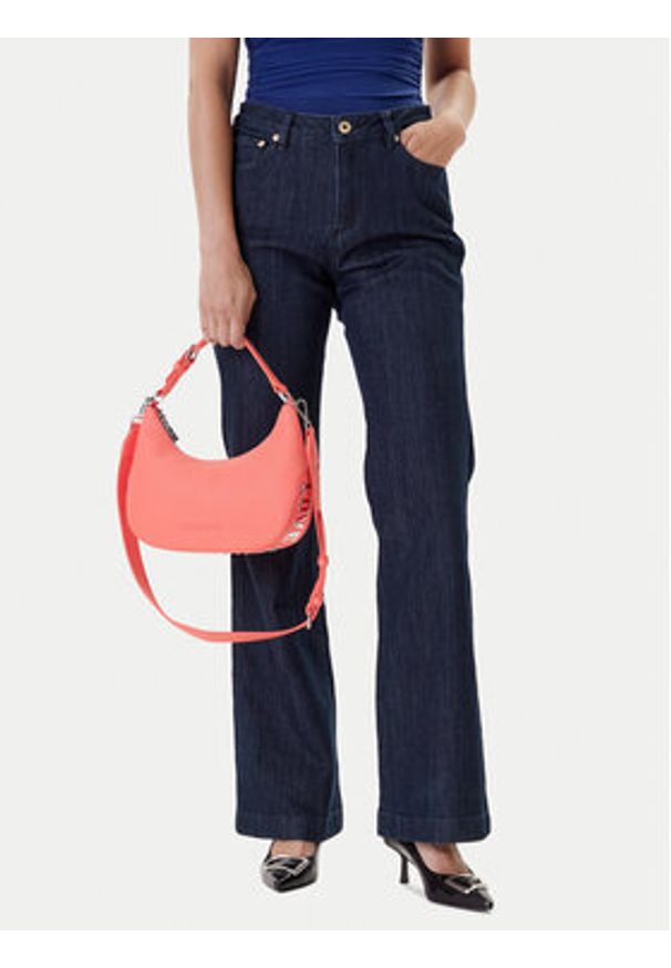 Love Moschino - LOVE MOSCHINO Torebka JC4018PP1MLT0464 Koralowy. Kolor: pomarańczowy. Materiał: skórzane