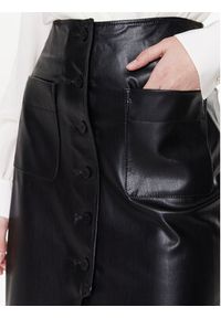 Hugo - HUGO Spódnica ołówkowa 50482529 Czarny Slim Fit. Kolor: czarny. Materiał: syntetyk