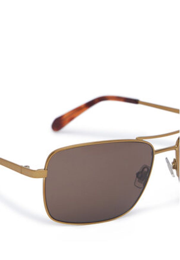 Fossil Okulary przeciwsłoneczne 3161/G/S 207347 Złoty. Kolor: złoty