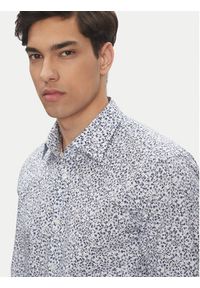 BOSS Koszula H-Hank-Kent-C1 50545109 Niebieski Slim Fit. Typ kołnierza: kołnierzyk klasyczny. Kolor: niebieski. Materiał: bawełna #4