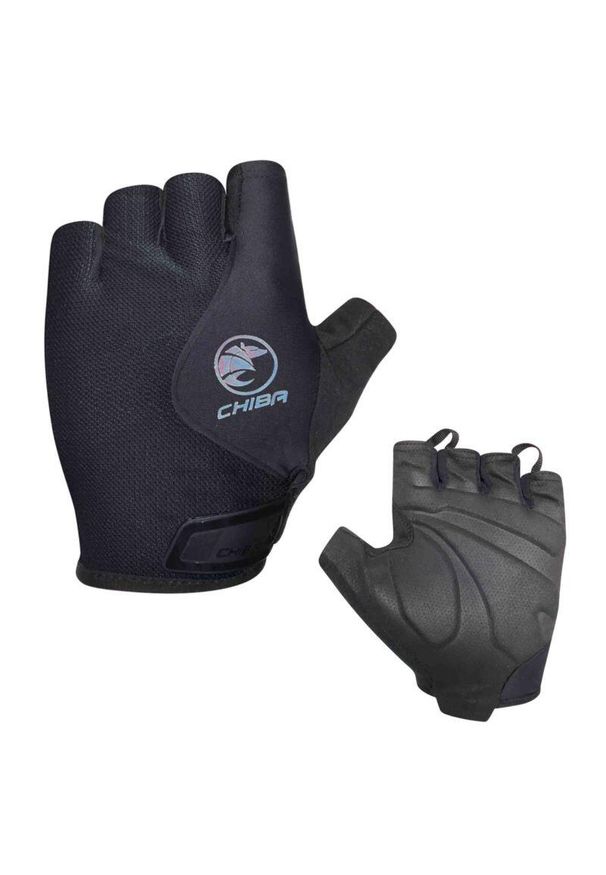 CHIBA - Rękawiczki rowerowe damskie Chiba Lady Air Plus. Kolor: czarny. Sezon: lato. Sport: kolarstwo