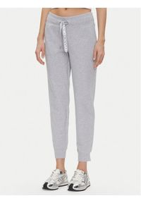DKNY Sport Spodnie dresowe DP5P3496 Szary Regular Fit. Kolor: szary. Materiał: bawełna