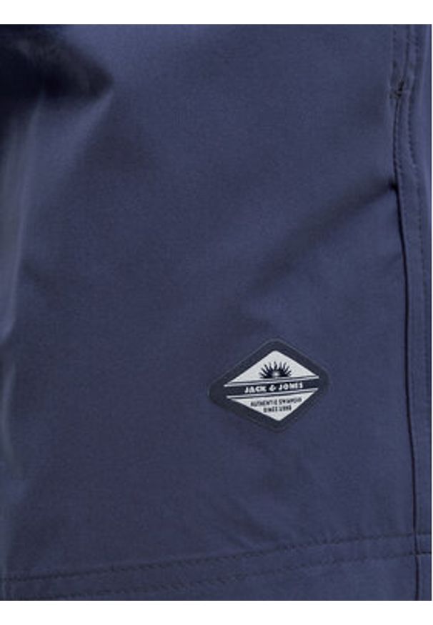 Jack & Jones Szorty kąpielowe Maui Tropic 12291385 Granatowy Regular Fit. Kolor: niebieski. Materiał: syntetyk