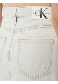 Calvin Klein Jeans Spódnica jeansowa J20J222489 Niebieski Regular Fit. Kolor: niebieski. Materiał: bawełna #2