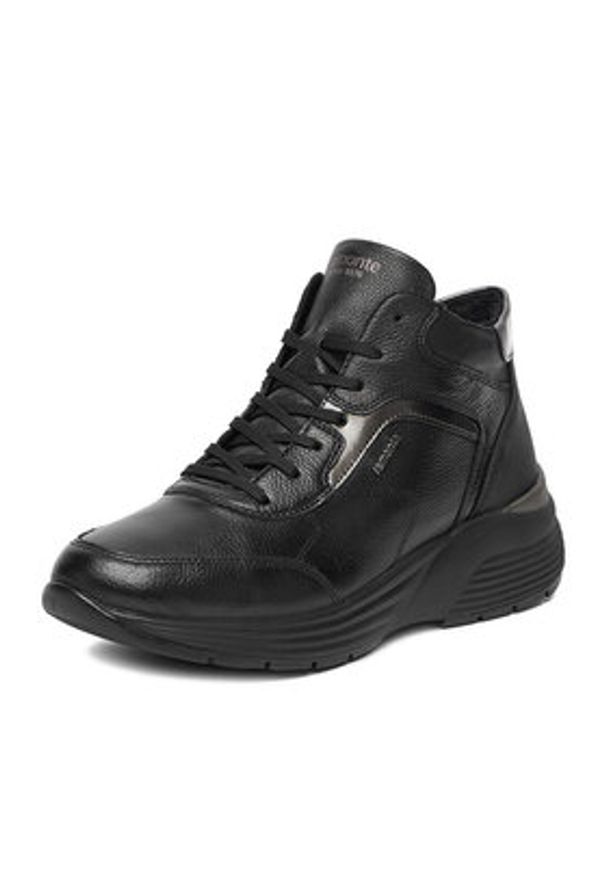Remonte Sneakersy CEO-D6683-03 Czarny. Kolor: czarny. Materiał: skóra