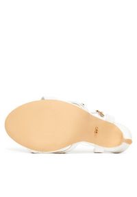 DeeZee Sandały F89725-268 Biały. Kolor: biały. Materiał: skóra
