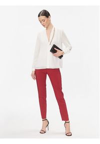 Rinascimento Spodnie materiałowe CFC0116181003 Bordowy Regular Fit. Kolor: czerwony. Materiał: syntetyk #3