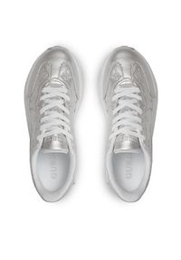 Guess Sneakersy Calebb8 FLPCB8 FAL12 Srebrny. Kolor: srebrny