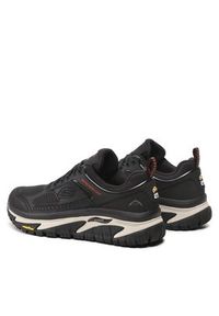 skechers - Skechers Trekkingi Recon 237333/BLK Czarny. Kolor: czarny. Materiał: skóra. Sport: turystyka piesza