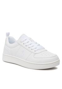 Polo Ralph Lauren Sneakersy RL00600110 J Biały. Kolor: biały. Materiał: skóra #6