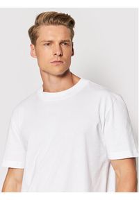 Selected Homme T-Shirt Colman 16077385 Biały Relaxed Fit. Kolor: biały. Materiał: bawełna #4