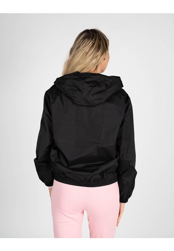 Invicta Kurtka "Windbreaker' | 4431789 / D | Kobieta | Czarny, Biały. Okazja: na co dzień. Typ kołnierza: kaptur. Kolor: biały, wielokolorowy, czarny. Materiał: poliamid. Styl: casual