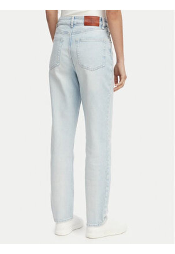 Calvin Klein Jeans Jeansy LV047F669G Niebieski Mom Fit. Kolor: niebieski