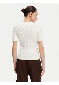 Guess Sweter W5GR20 Z3D60 Écru Regular Fit. Materiał: wiskoza #3
