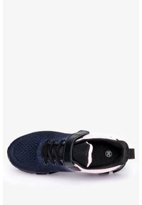Casu - Czarne buty sportowe na rzep casu 4039-1. Zapięcie: rzepy. Kolor: czarny, wielokolorowy, różowy