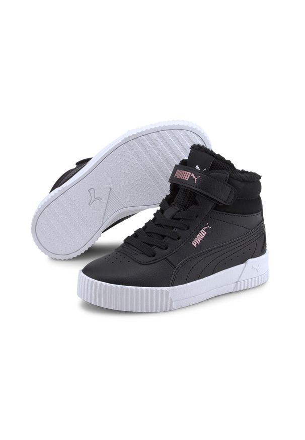 Puma Buty Carina Mid Fur Ps 30968401. Kolor: czarny. Sport: turystyka piesza