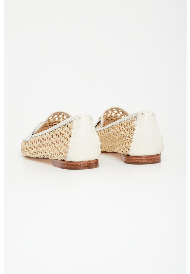 Baleriny damskie plecione CESARE CASADEI