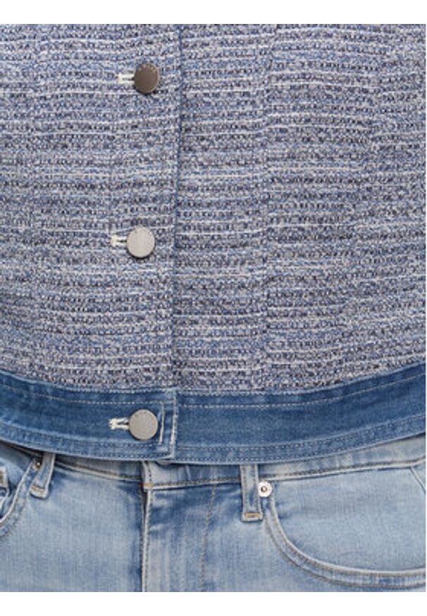 Guess Kurtka jeansowa W5GL23 WH610 Niebieski Regular Fit. Kolor: niebieski. Materiał: syntetyk