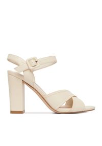 Jenny - Sandały JENNY. Kolor: kremowy #1