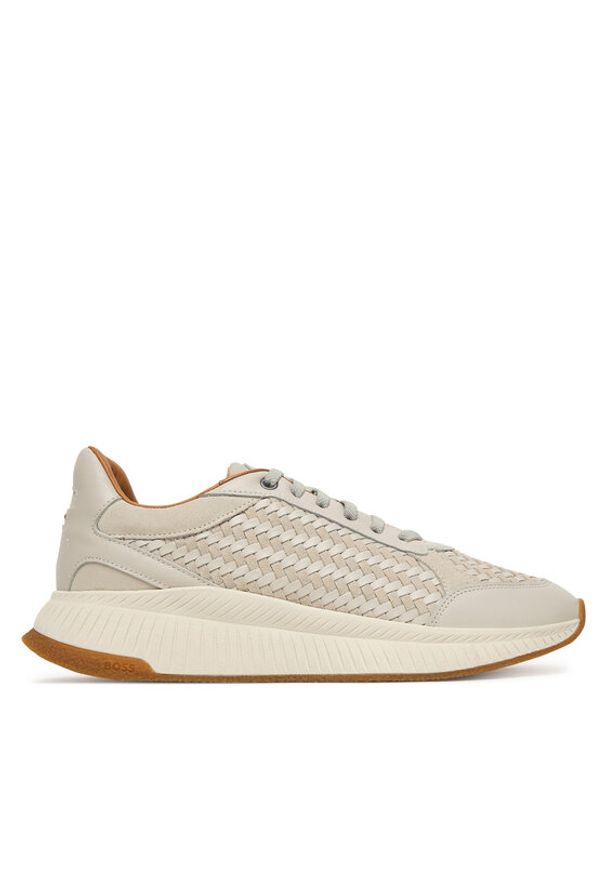 BOSS Sneakersy Ttnm Evo 50563946 Biały. Kolor: biały. Materiał: skóra