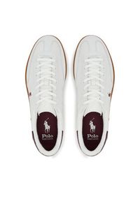 Polo Ralph Lauren Sneakersy 809973701007 Biały. Kolor: biały. Materiał: skóra #4