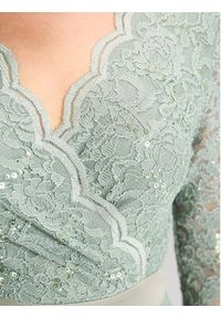 Swing Sukienka koktajlowa 5AE29100 Zielony Regular Fit. Kolor: zielony. Materiał: syntetyk. Styl: wizytowy #6