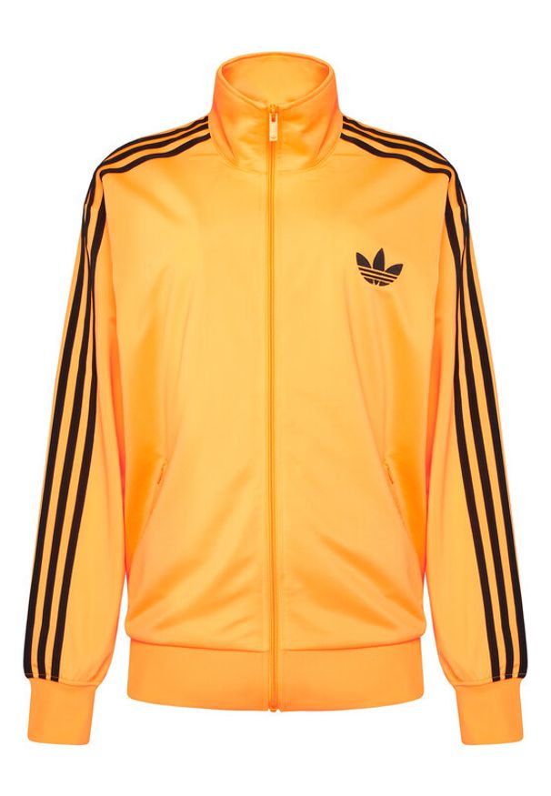 Adidas - adidas Bluza adicolor Classic Firebird JX7862 Żółty Loose Fit. Kolor: żółty. Materiał: syntetyk