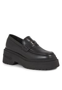 Tommy Jeans Loafersy Tjw Chunky Loafer EN0EN02320 Czarny. Kolor: czarny. Materiał: skóra