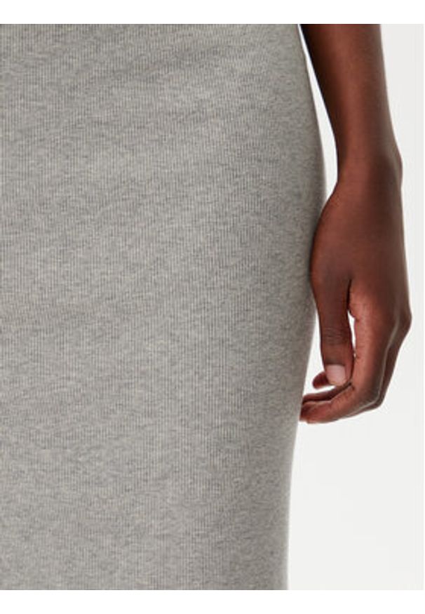 Calvin Klein Underwear Spódnica ołówkowa LV00QS7350 Szary Slim Fit. Kolor: szary. Materiał: bawełna