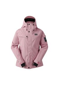 DARE 2B - Damska Kurtka Narciarska Ski Life Dash Z Nadrukiem. Kolor: różowy. Wzór: nadruk. Sezon: zima. Sport: narciarstwo #1