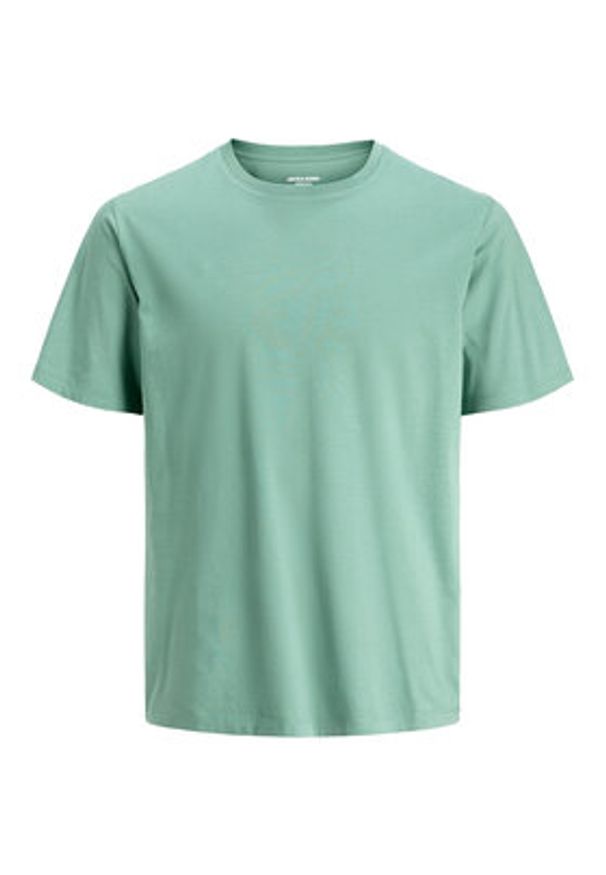 Jack & Jones T-Shirt Oragnic Basic 12156101 Zielony Regular Fit. Kolor: zielony. Materiał: bawełna