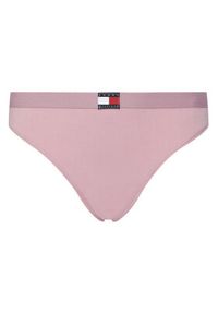 TOMMY HILFIGER - Tommy Hilfiger Komplet 5 par stringów UW0UW05642 Kolorowy. Materiał: bawełna. Wzór: kolorowy #3