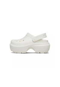 Buty do chodzenia unisex Crocs Stomp Clog. Zapięcie: bez zapięcia. Kolor: biały. Materiał: syntetyk, materiał. Sezon: lato. Sport: turystyka piesza #1