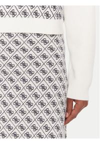 Guess Golf W5BR23 Z3JD2 Écru Relaxed Fit. Typ kołnierza: golf. Materiał: syntetyk #5
