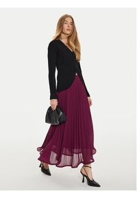 TwinSet - TWINSET Kardigan 242TT3123 Czarny Slim Fit. Kolor: czarny. Materiał: syntetyk, wiskoza #3