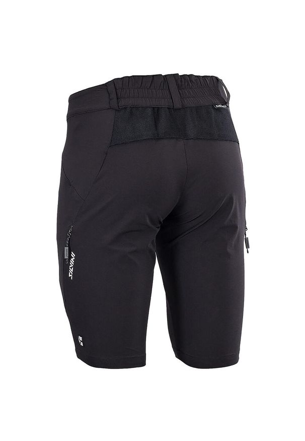 Spodenki rowerowe damskie MTB Silvini Alma WP1626. Kolor: czarny