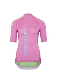 Silvini - Koszulka rowerowa (z krótkim rękawem) damska SILVINI Women Jersey MAZZANA. Kolor: różowy. Materiał: jersey. Długość rękawa: krótki rękaw. Długość: krótkie